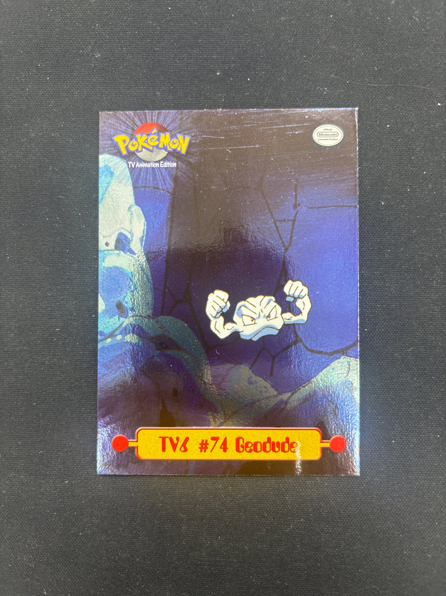 Auction Lot 401: Pokemon Card Geodude TV6 Topps Conditions Vary