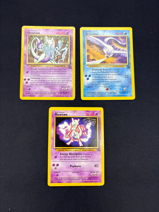 Auction Lot 37: Pokemon Cards WOTC Black Star Promos Lot Conditions Vary