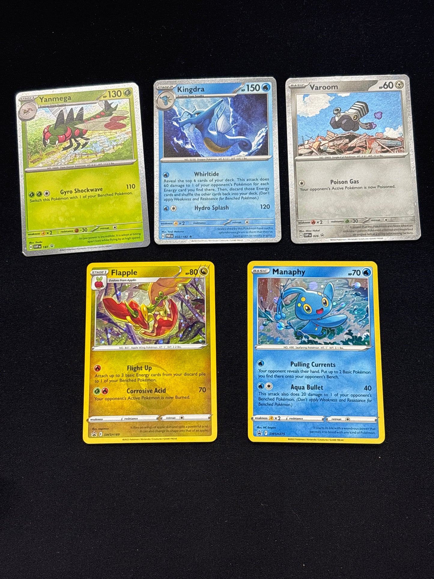 Auction Lot 318: Pokemon Cosmo Holo Promo Card Lot Conditions Vary