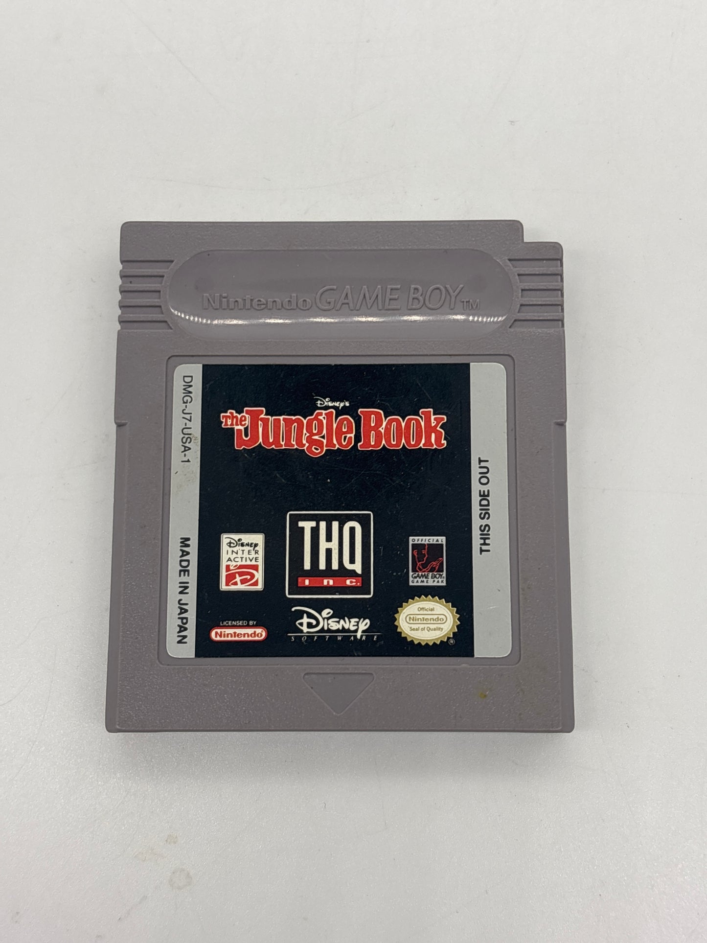 Auction Lot 102: The Jungle Book Video Game Nintendo Gameboy Loose