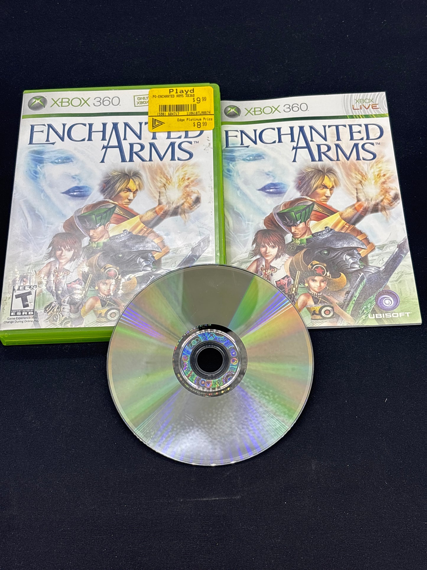 Auction Lot 159: Enchanted Arms Video Game XBOX 360 CIB