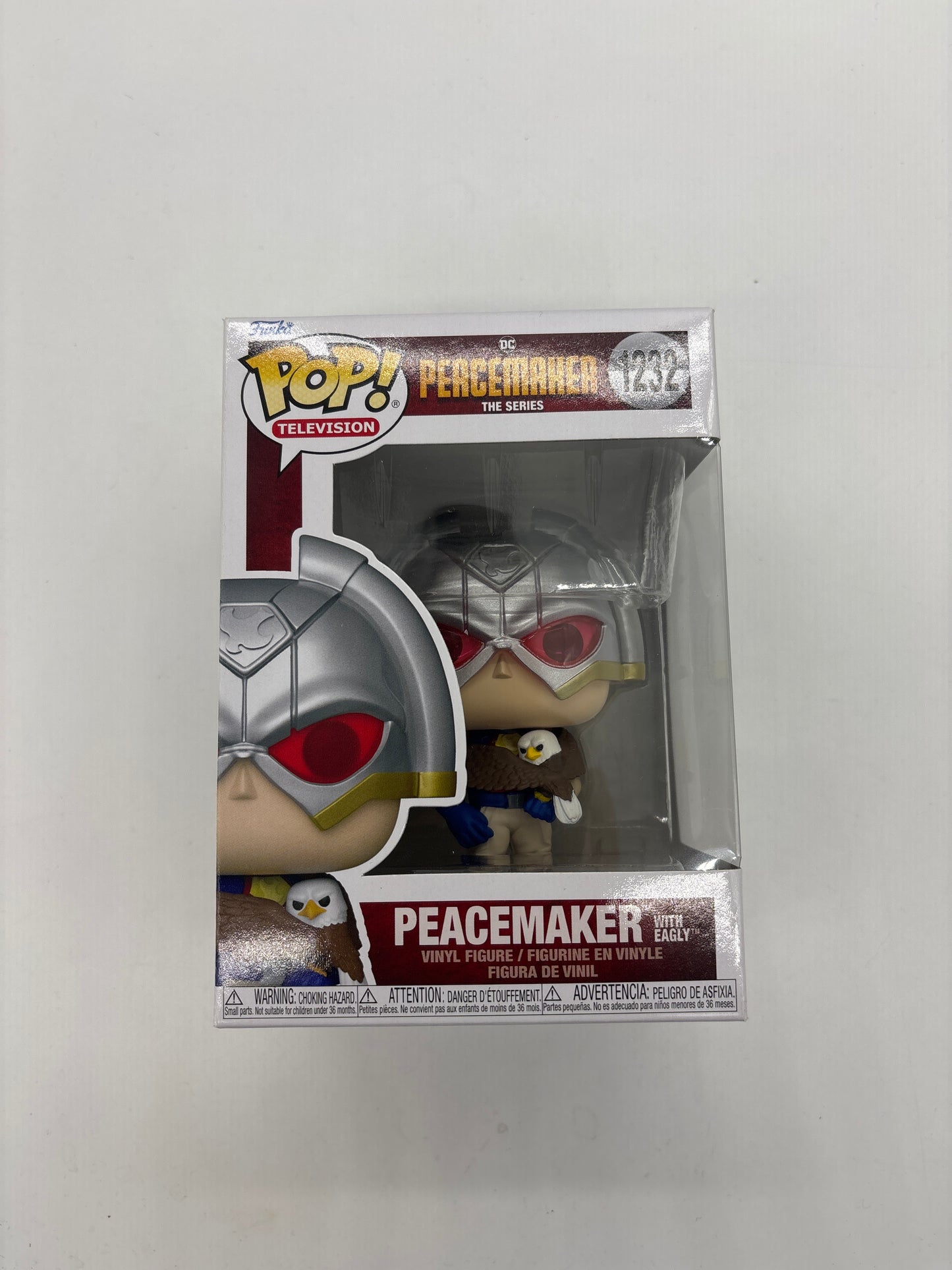 Auction Lot 20: Pop Funko DC Peacemaker 1232 With Eagly
