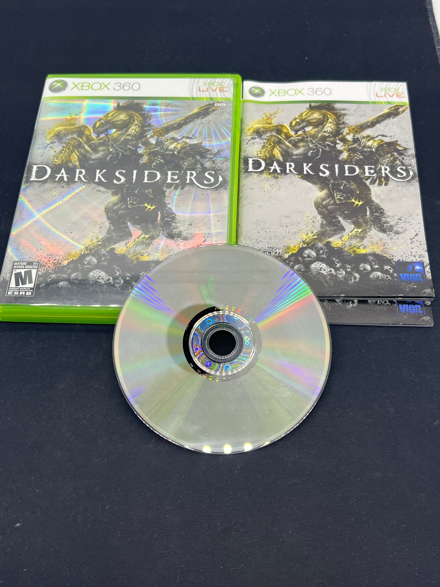 Auction Lot 168: XBOX 360 Video Game Darksiders CIB