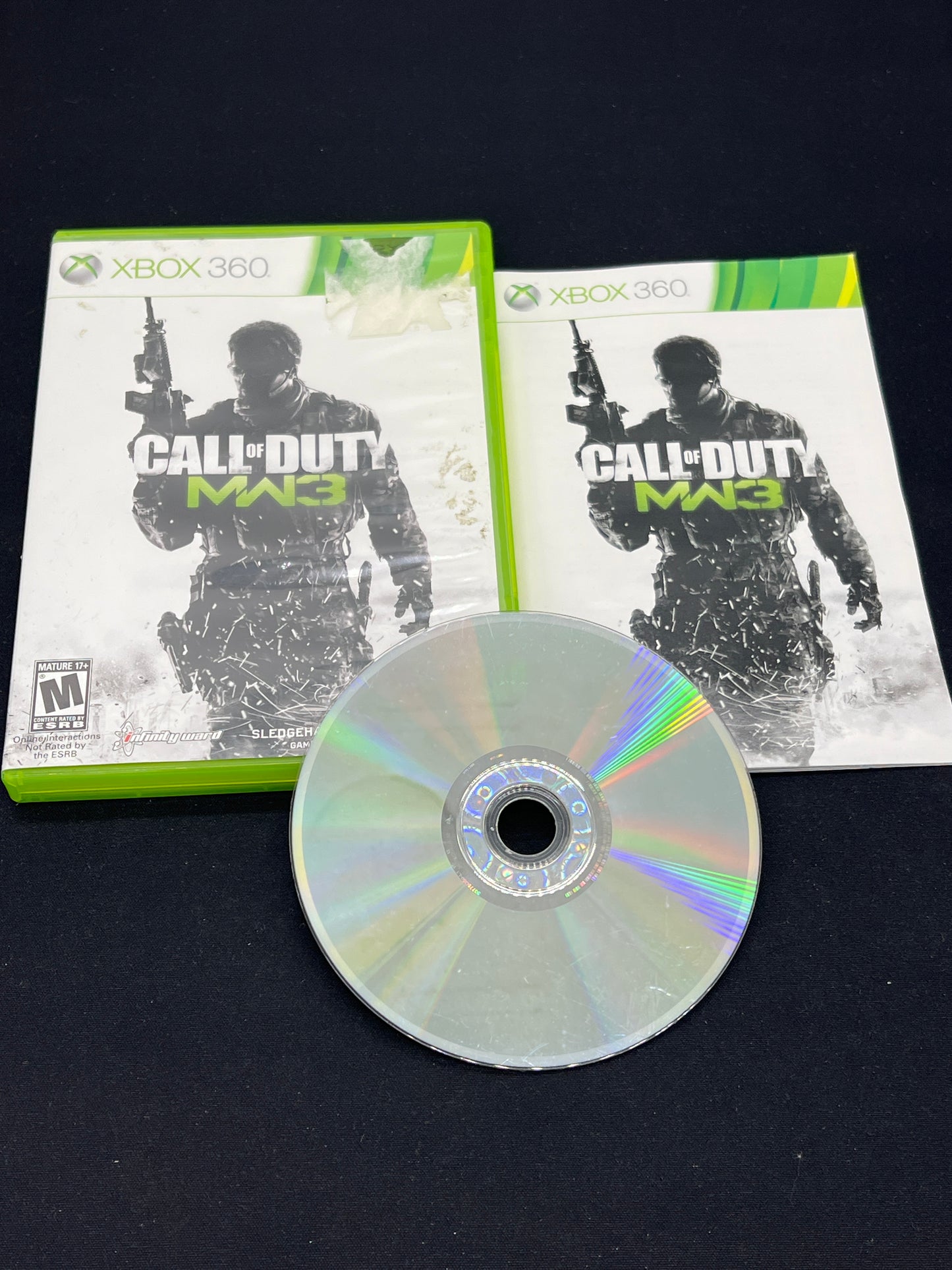Auction Lot 217: XBOX 360 Call of Duty MW3 CIB