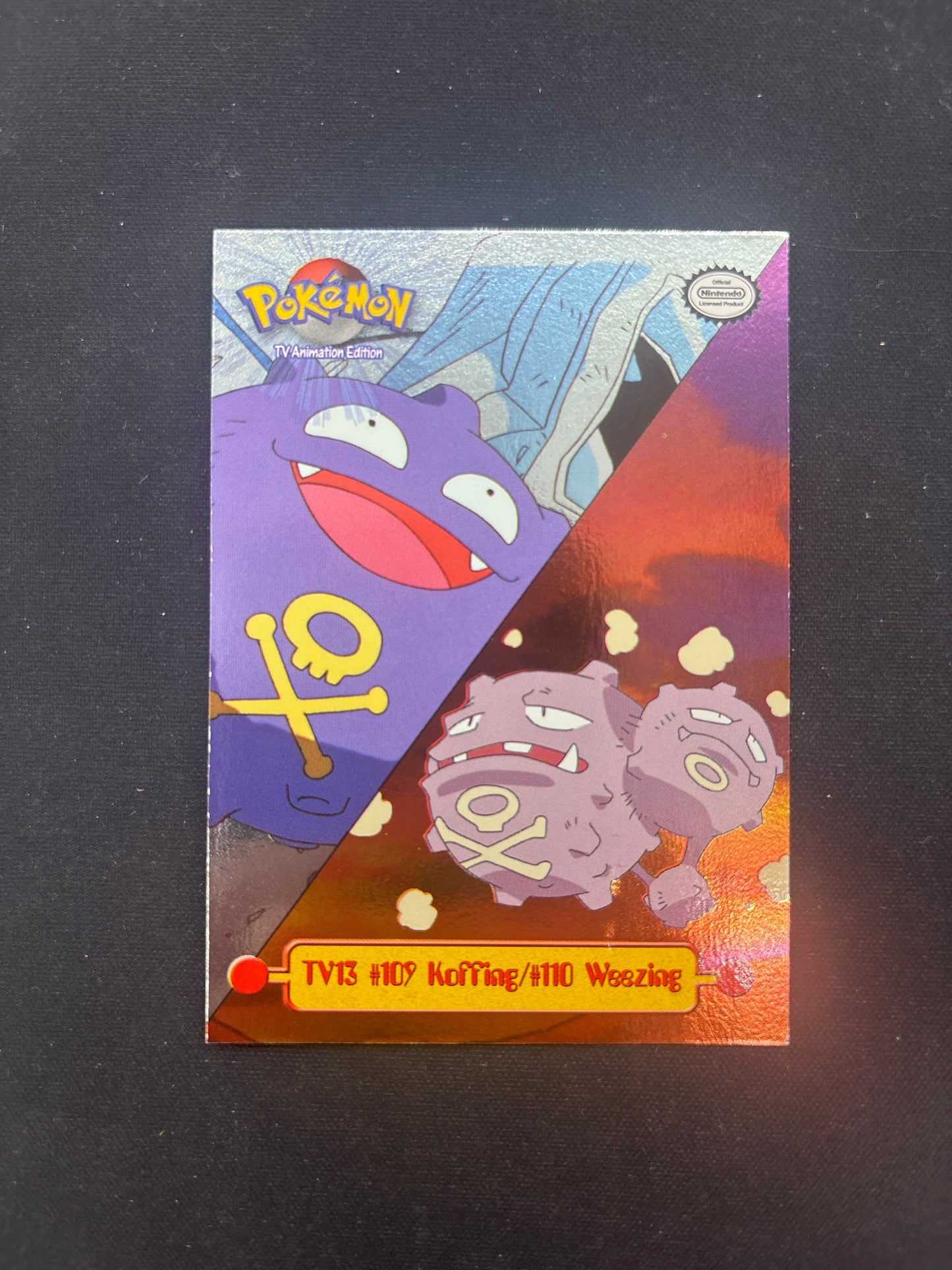 Auction Lot 78: Pokemon Card Koffing/Weezing TV13 Conditions Vary