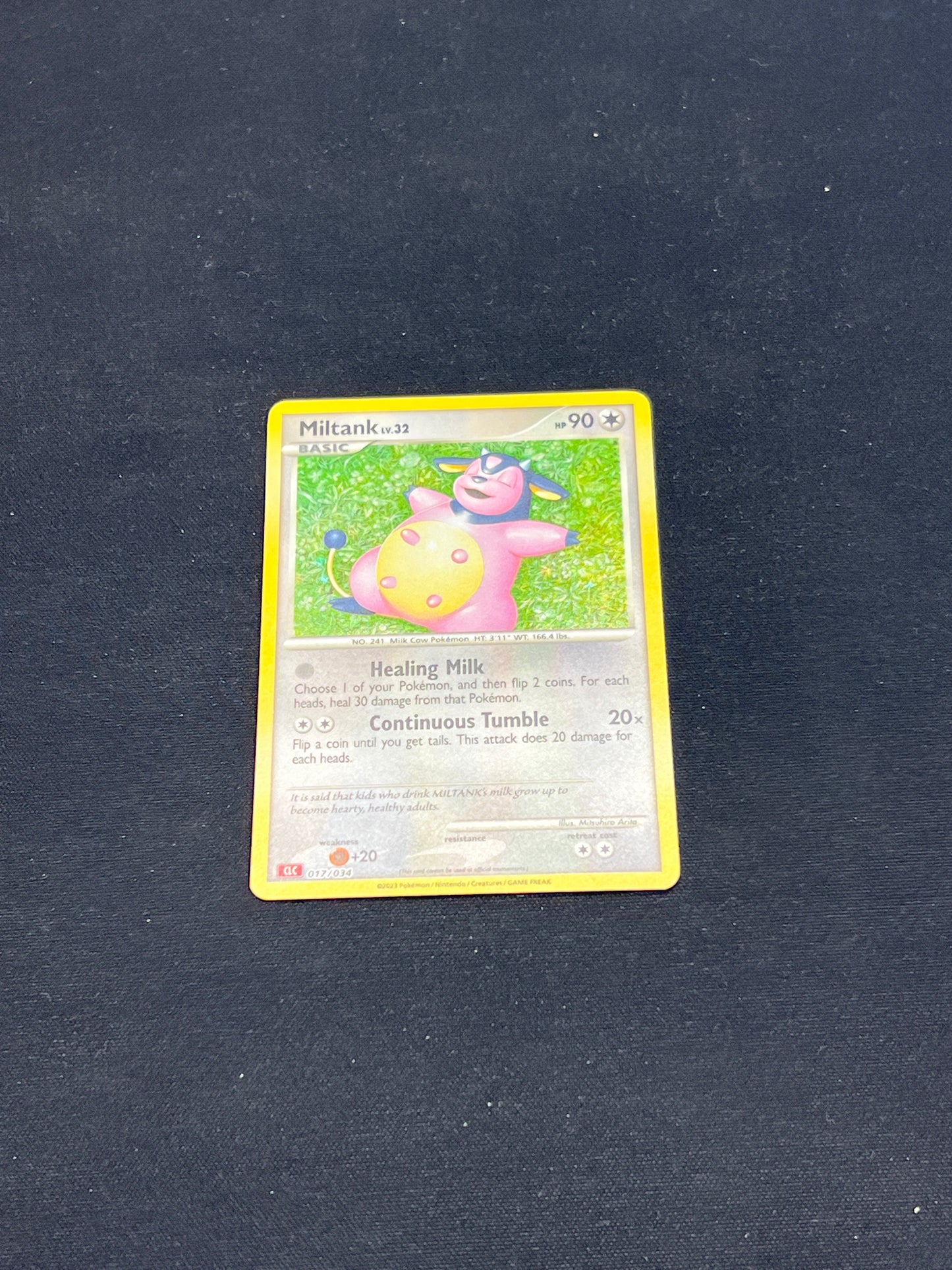 Auction Lot 290: Pokemon Cards Miltank Holo TCG Classic Conditions Vary
