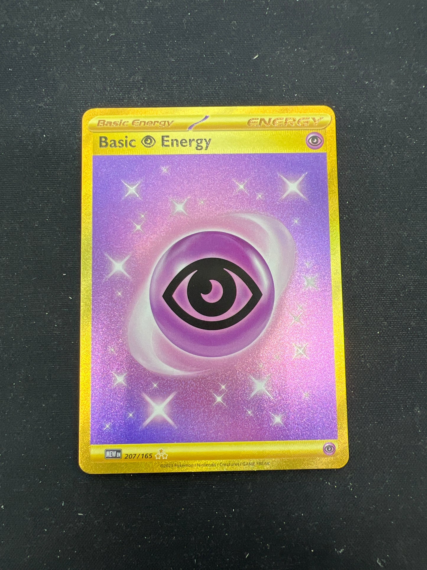 Auction Lot 246: Pokemon Cards Basic Psychic Energy Hyper Rare Pokemon 151 Conditions Vary