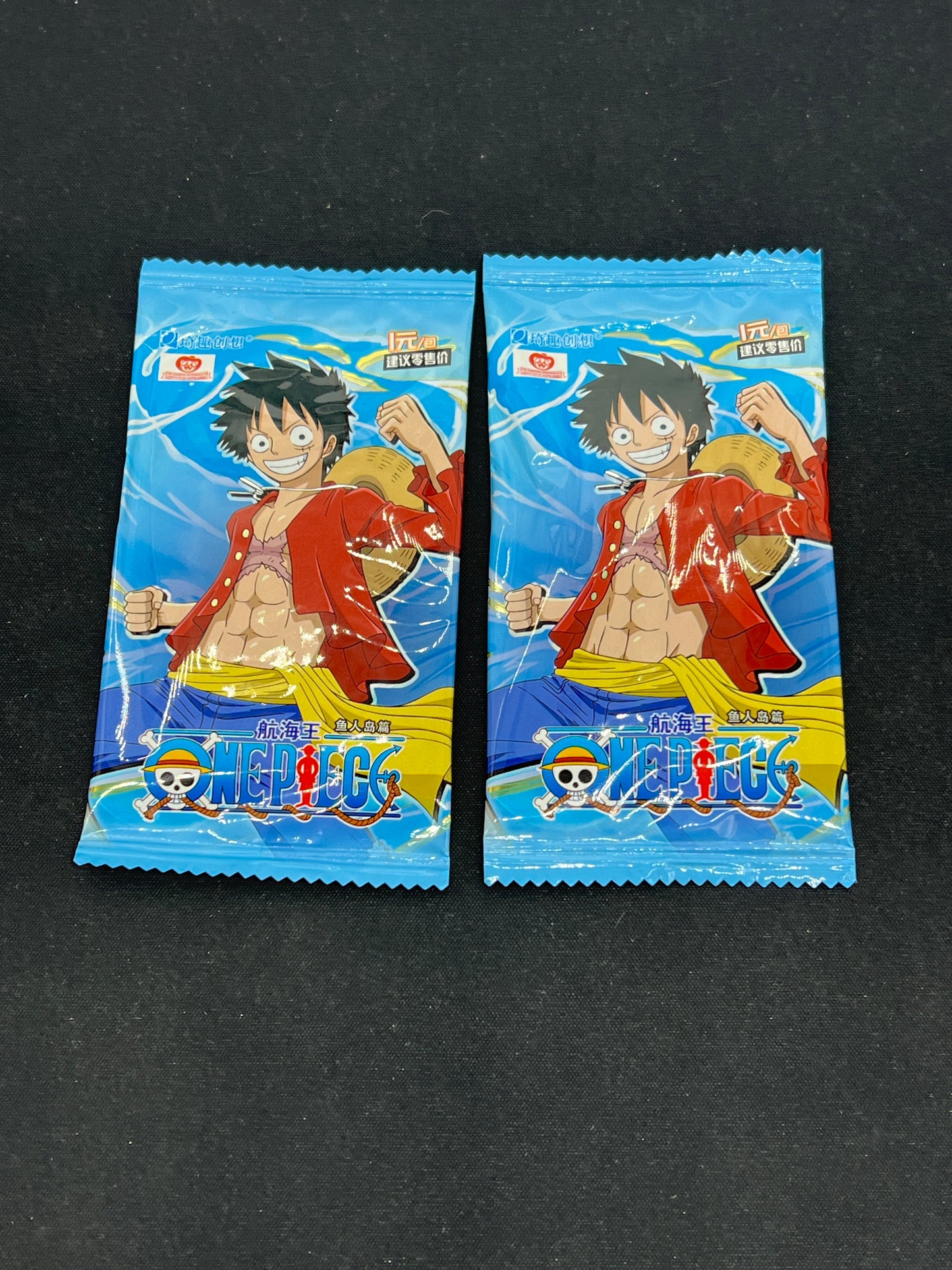 Auction Lot 295: Unofficial One Piece TCG Chinese Lot of 2 Packs Sealed