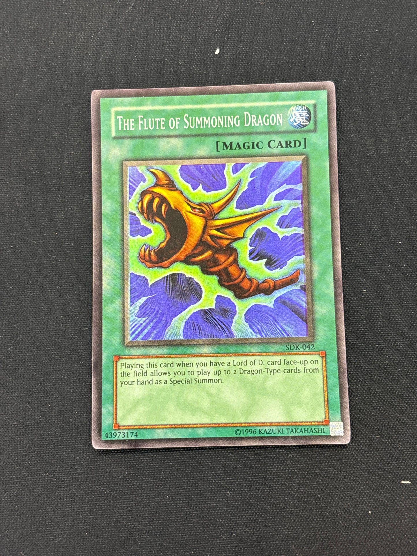 Auction Lot 394: Yugioh Card The Flute of Summoning Dragon Holo Condition Vary