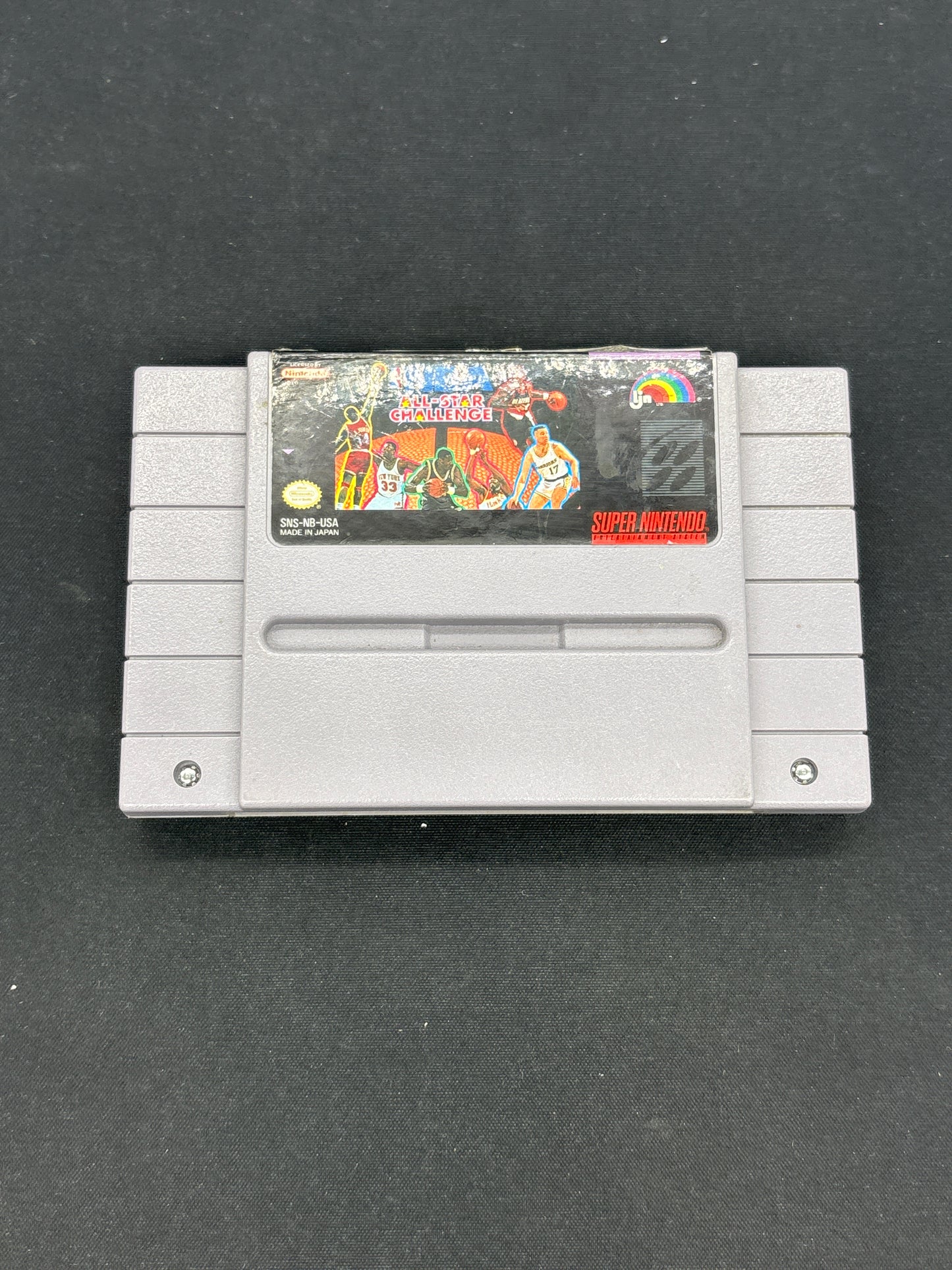 Auction Lot 148: SNES Video Game NBA All Star Challenge