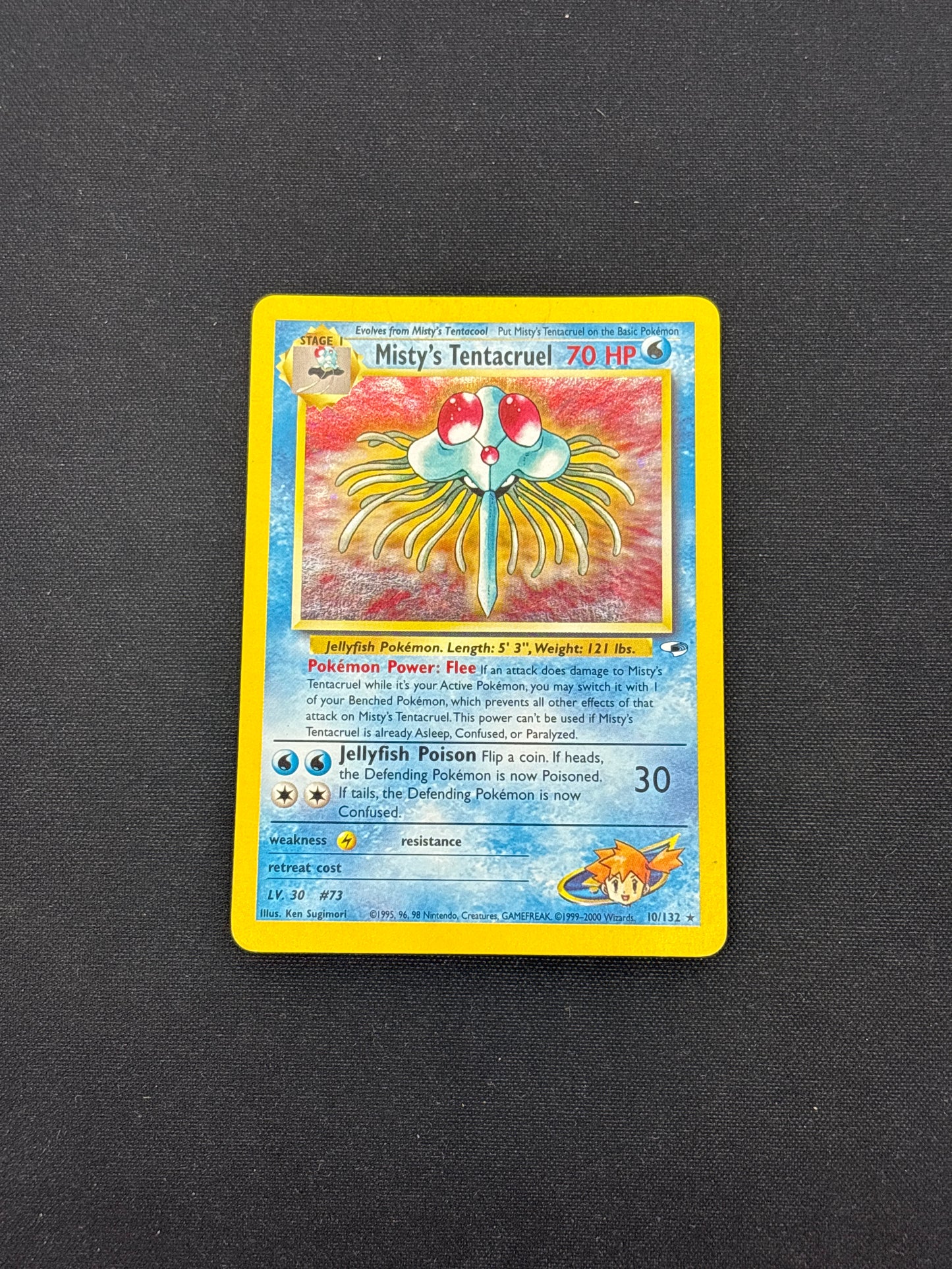 Auction Lot 432: Pokemon Cards Misty's Tentacruel Holo Gym Heroes Conditions Vary
