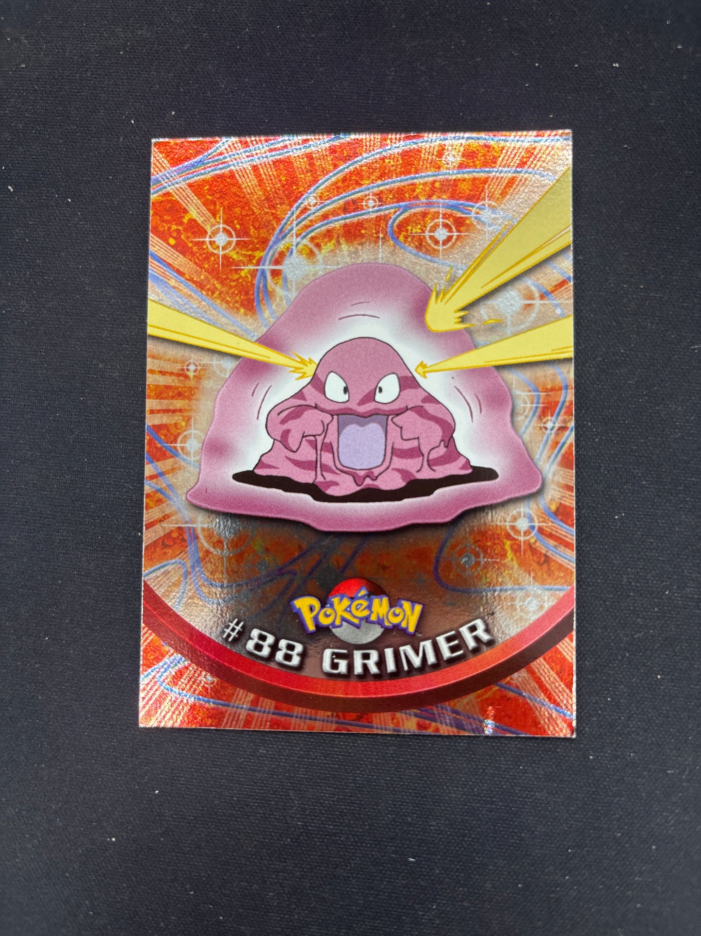 Auction Lot 211: Pokemon Card Grimer Topps 2000 TV Conditions Vary