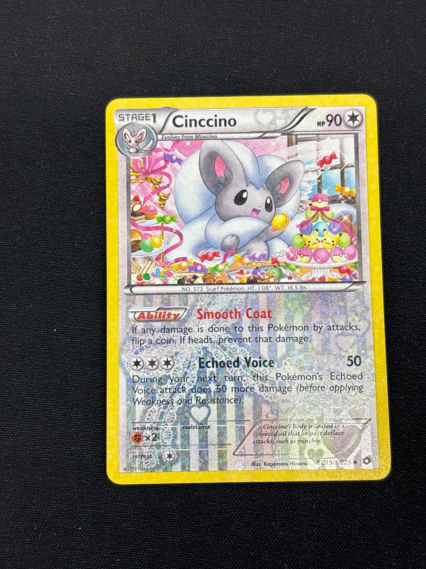Auction Lot 209: Cinccino Radiant Collection Holo Card Conditions Vary
