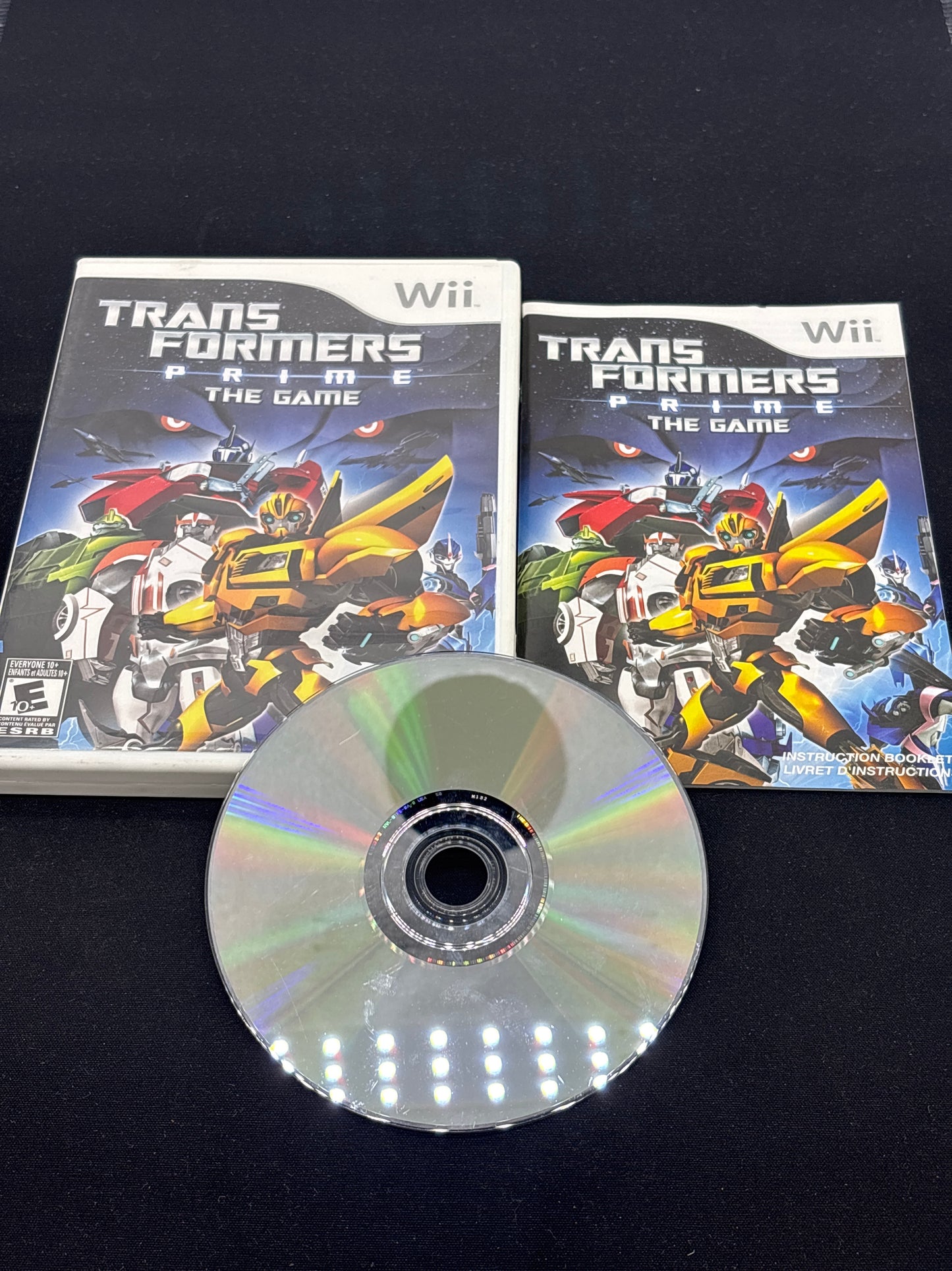 Auction Lot 31: Nintendo Wii Video Game Transformers CIB