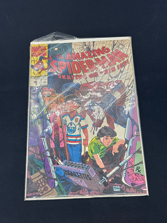 Auction Lot 307: Marvel Comics The Amazing Spider-Man Skating on Thin Ice Issue 1 Comic Book