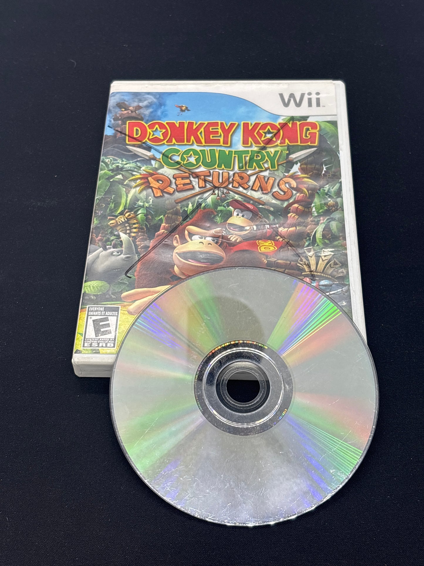 Auction Lot 207: Nintendo Wii Donkey Kong Country Returns Video Game