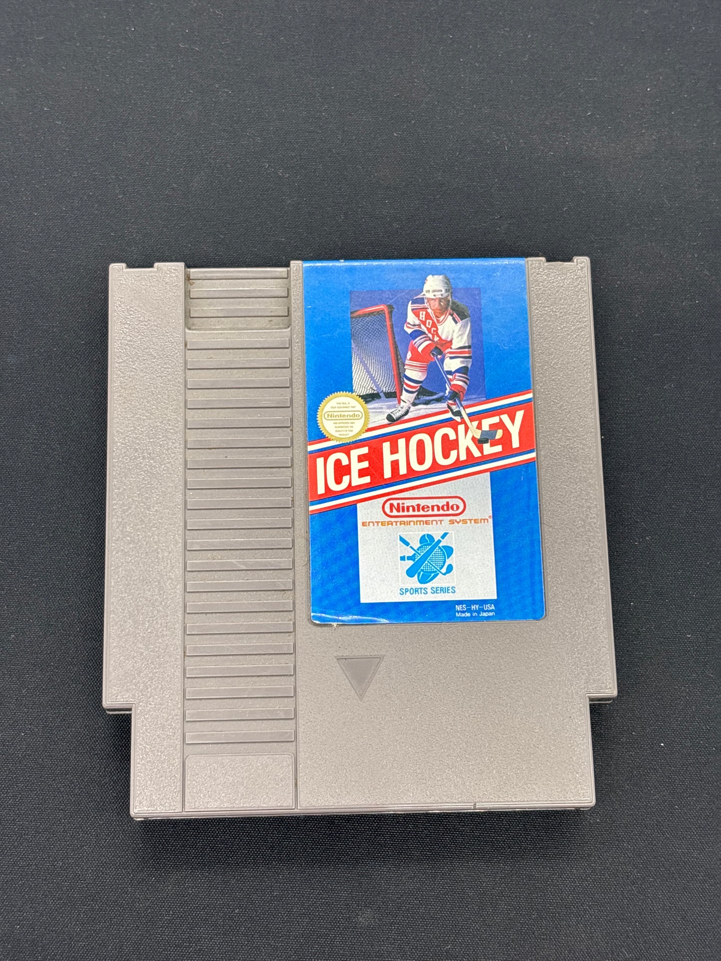 Auction Lot 44: Ice Hockey Video Game Nintendo NES Loose