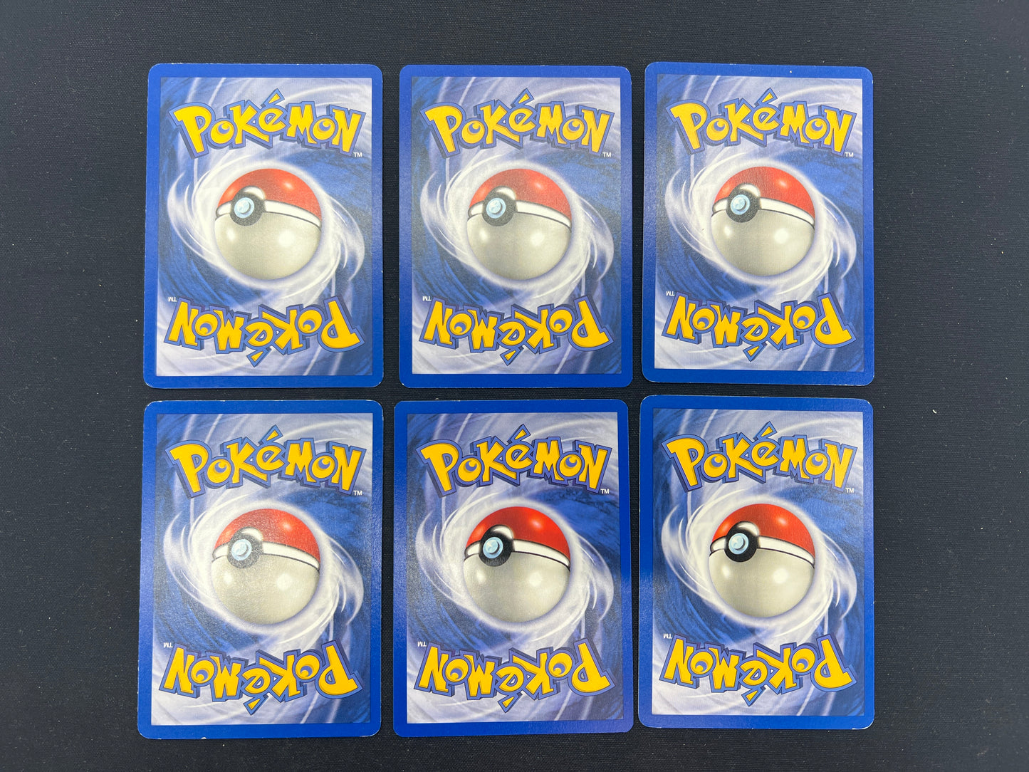 Auction Lot 370: Pokemon Cards Lot of 6 Base Set 2 Common Uncommons Conditions Vary