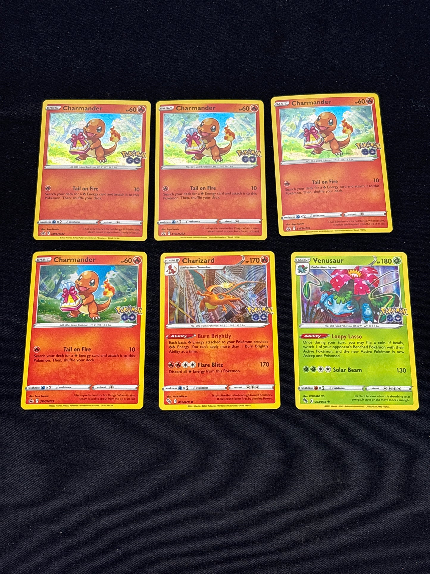 Auction Lot 21: Pokemon SWSH Pokemon GO Card Lot Conditions Vary