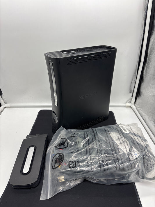 Auction Lot 1: XBOX 360 Console With Power Cords and 250GB Storage Missing Controller