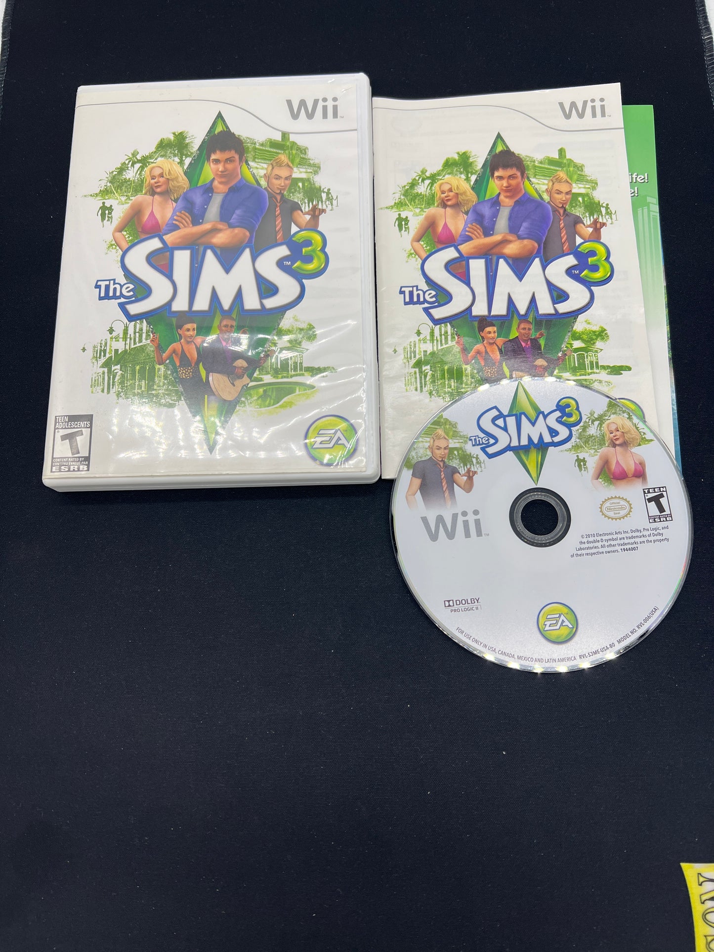 Auction Lot 79: Nintendo Wii The Sims 3 CIB