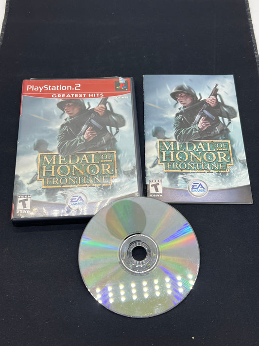 Auction Lot 235: PlayStation 2 Video Game Medal of Honor Frontline CIB