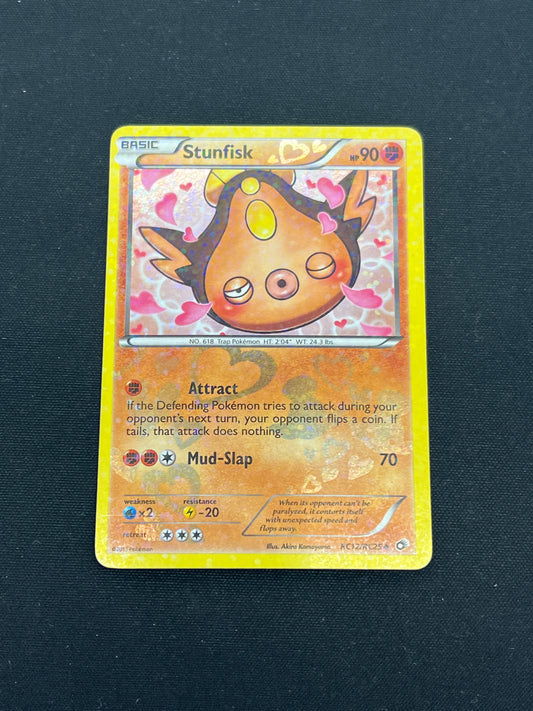 Auction Lot 330: Pokemon Cards Stunfisk RC12 Radiant Collection Condition Vary