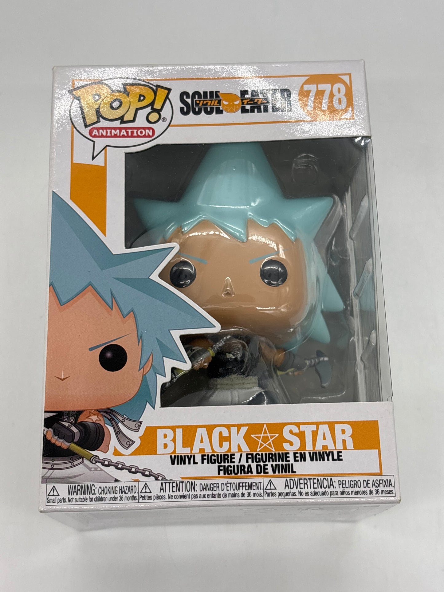 Auction Lot 225: Pop Funko Soul Eater Black Star 778 Figure