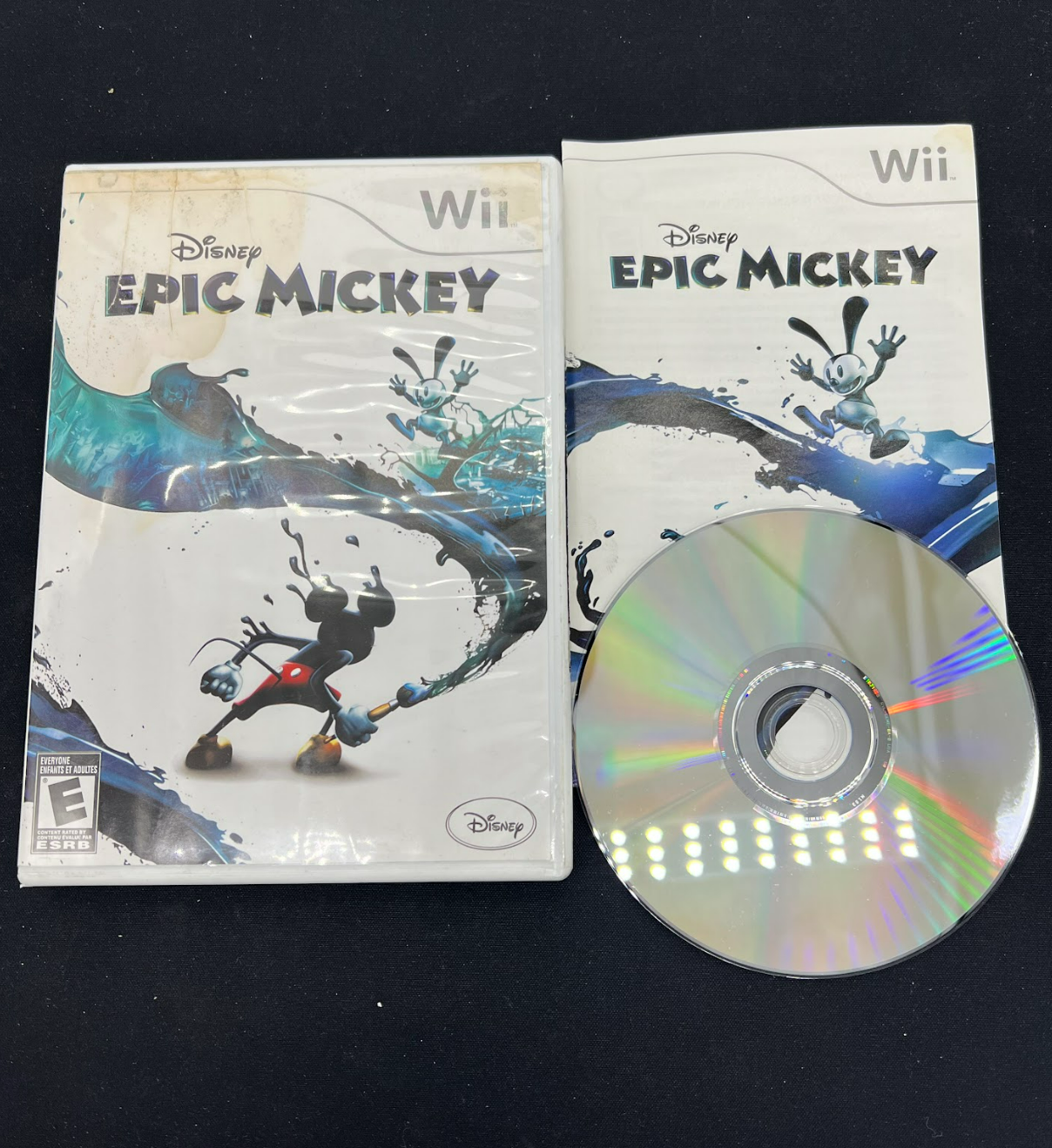 Auction Lot 138: Nintendo WII Video Game Epic Mickey CIB