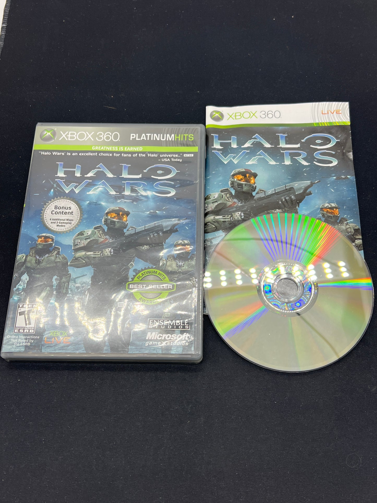 Auction Lot 216: XBOX 360 Video Game Lot of 3 Halo Reach Wars Halo 4 CIB
