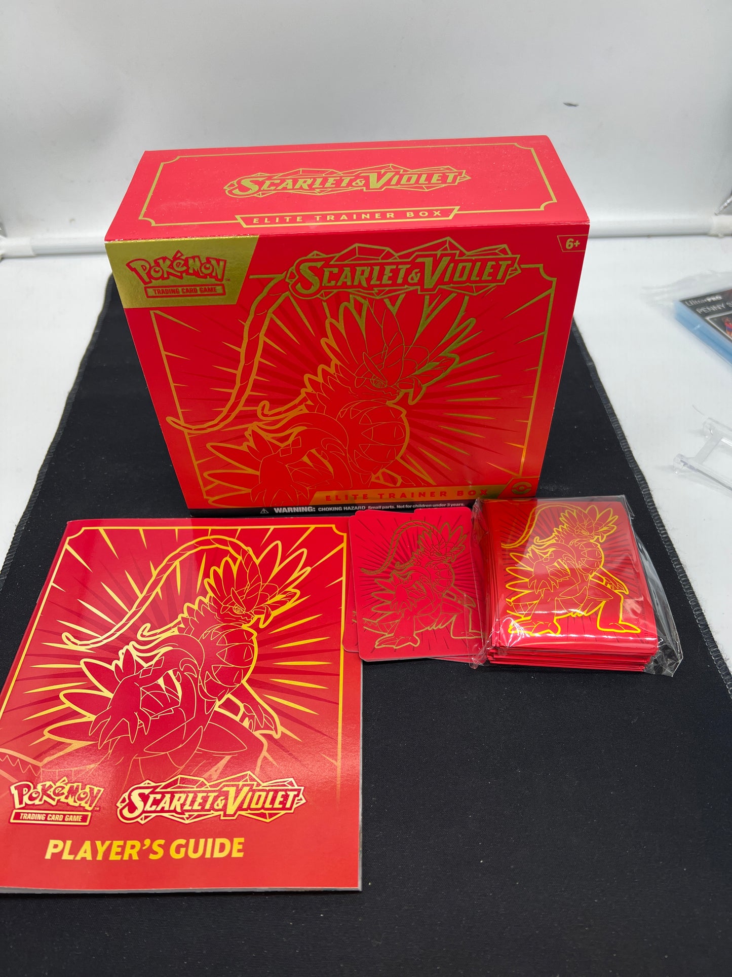 Auction Lot 276: Pokemon SV Base Set Pokemon Center EMPTY ETB Box With Player Guide and Inserts