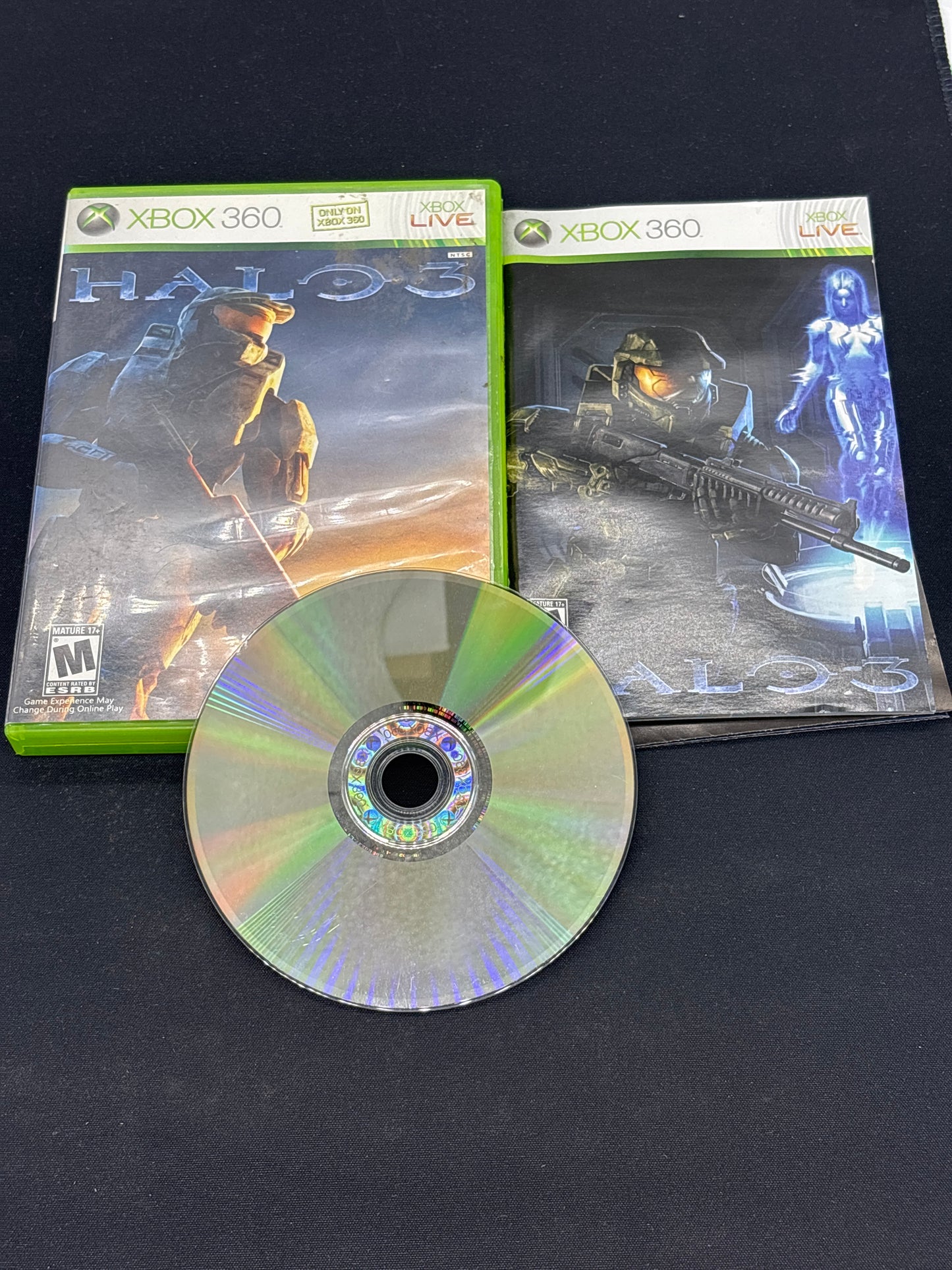 Auction Lot 183: Halo 3 Video Game XBOX 360 CIB