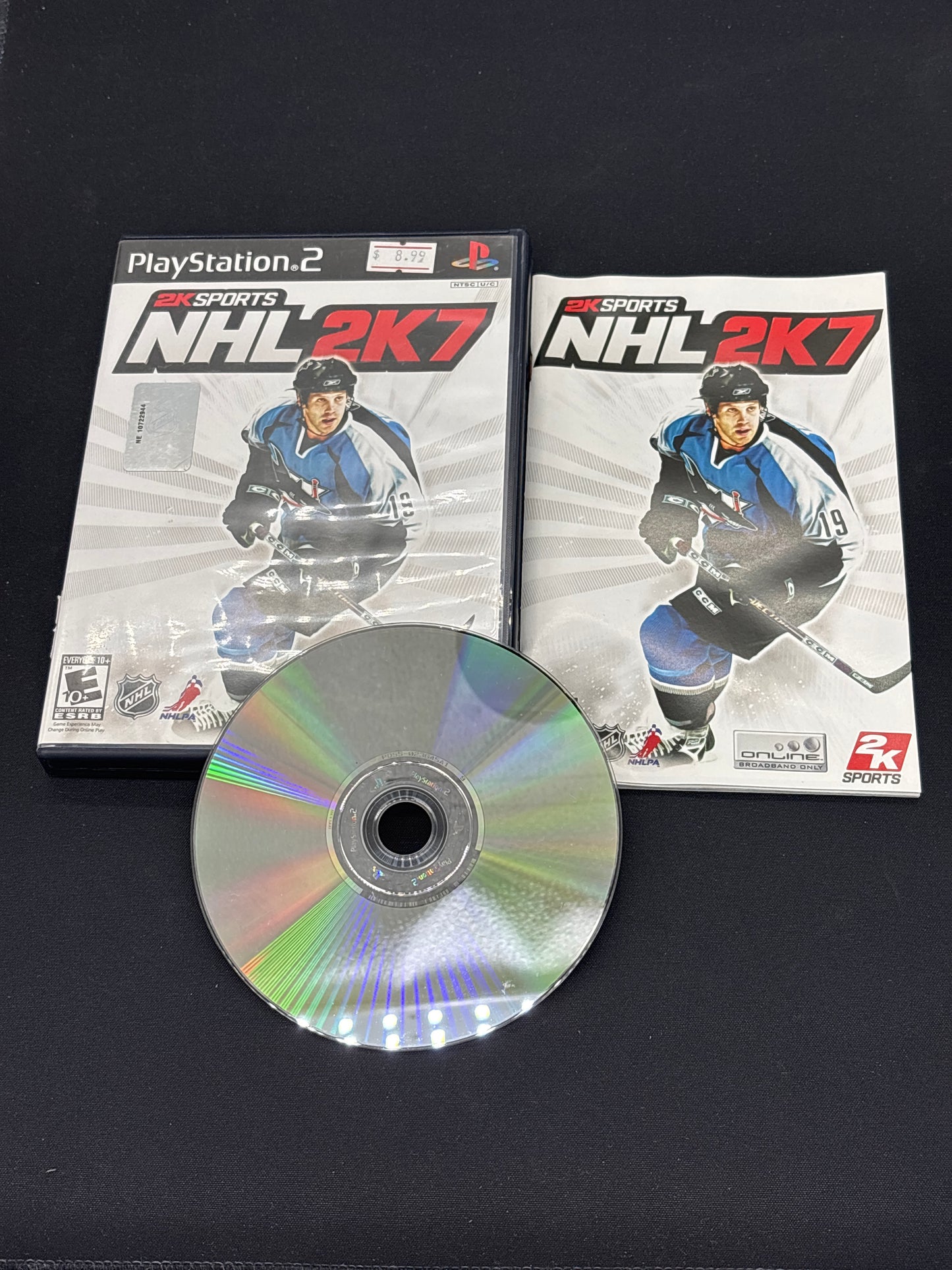 Auction Lot 81: NHL 2K7 Video Game Playstation 2 CIB