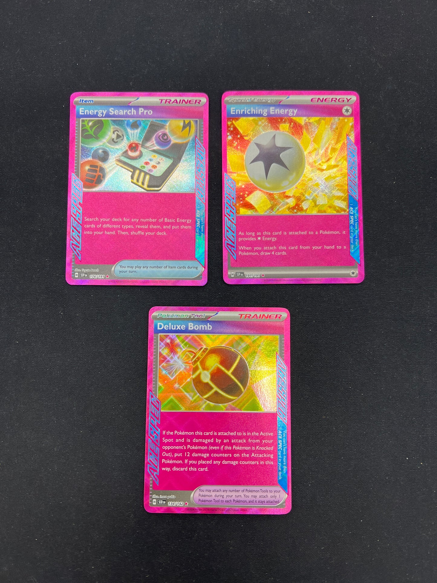 Auction Lot 293: Pokemon Cards Ace Spec Lot Conditions Vary