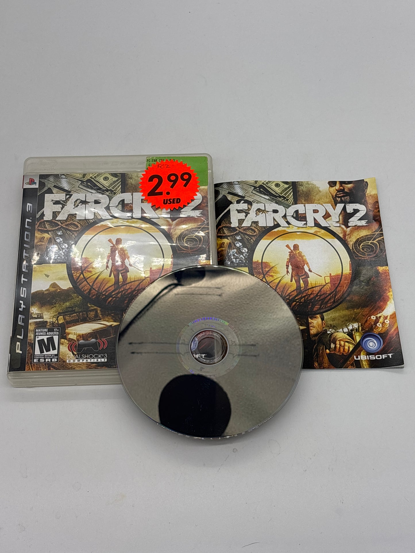 Auction Lot 140: Far Cry 2 Video Game PlayStation 3 CIB