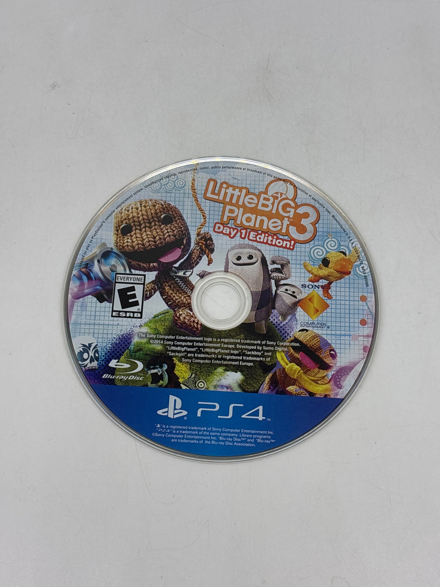 Auction Lot 154: Little Big Planet 3 Video Game PlayStation 4 Loose