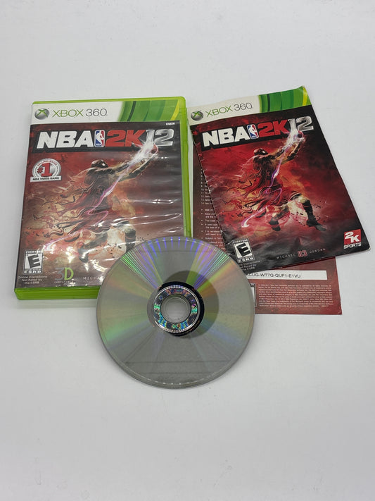 Auction Lot 308: NBA 2K12 Video Game XBOX 360 CIB