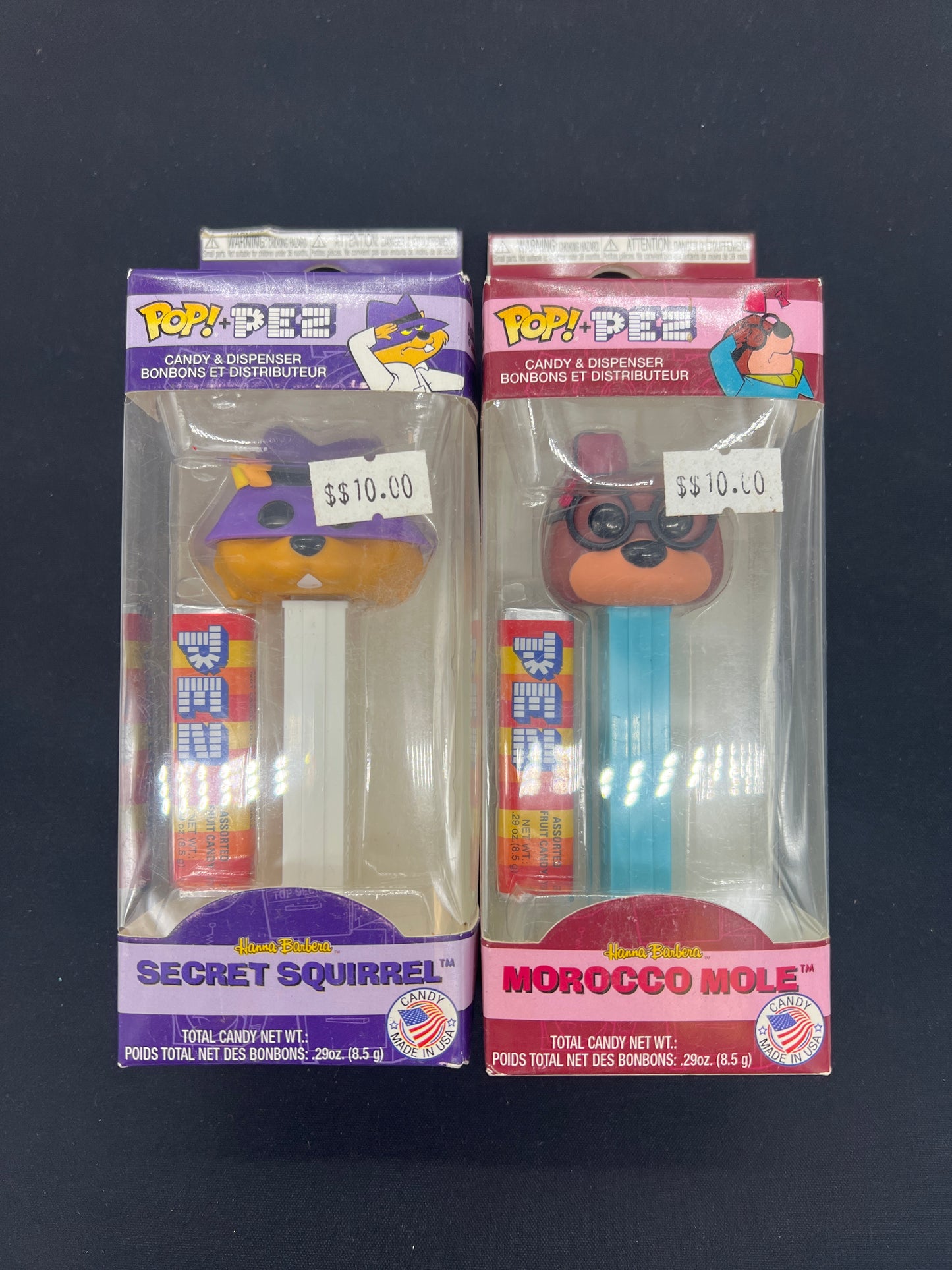 Auction Lot 173: POP PEZ Secret Squirrel & Morocco Mole