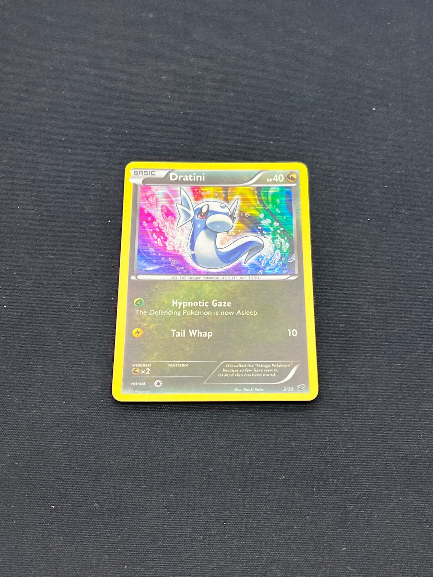 Auction Lot 258: Pokemon Cards Dratini Dragon Vault Conditions Vary