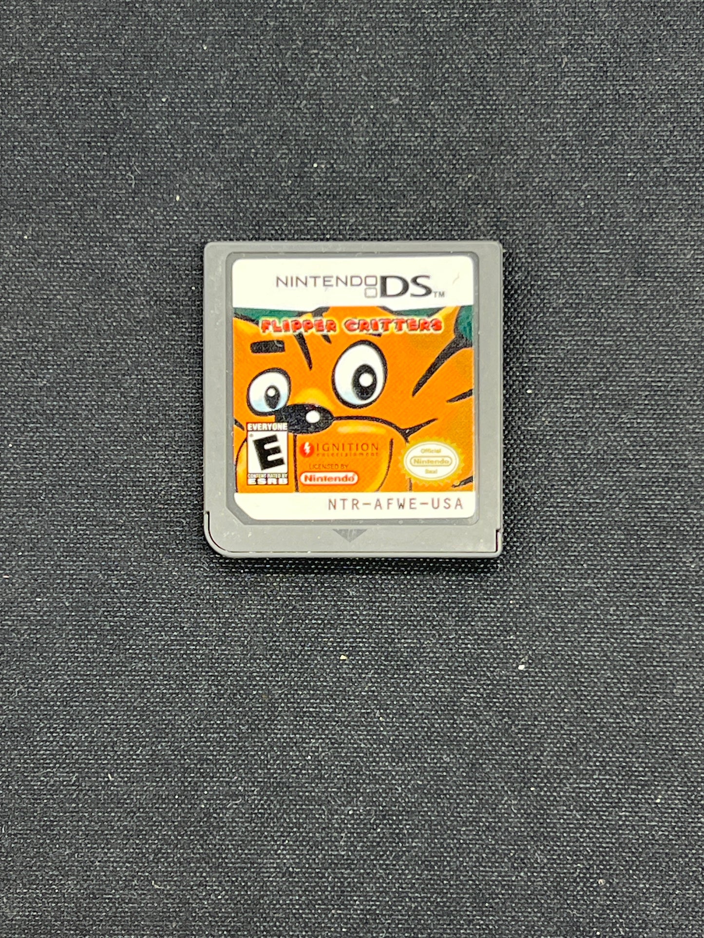 Auction Lot 218: Nintendo DS Flipper Critters Cartridge Only