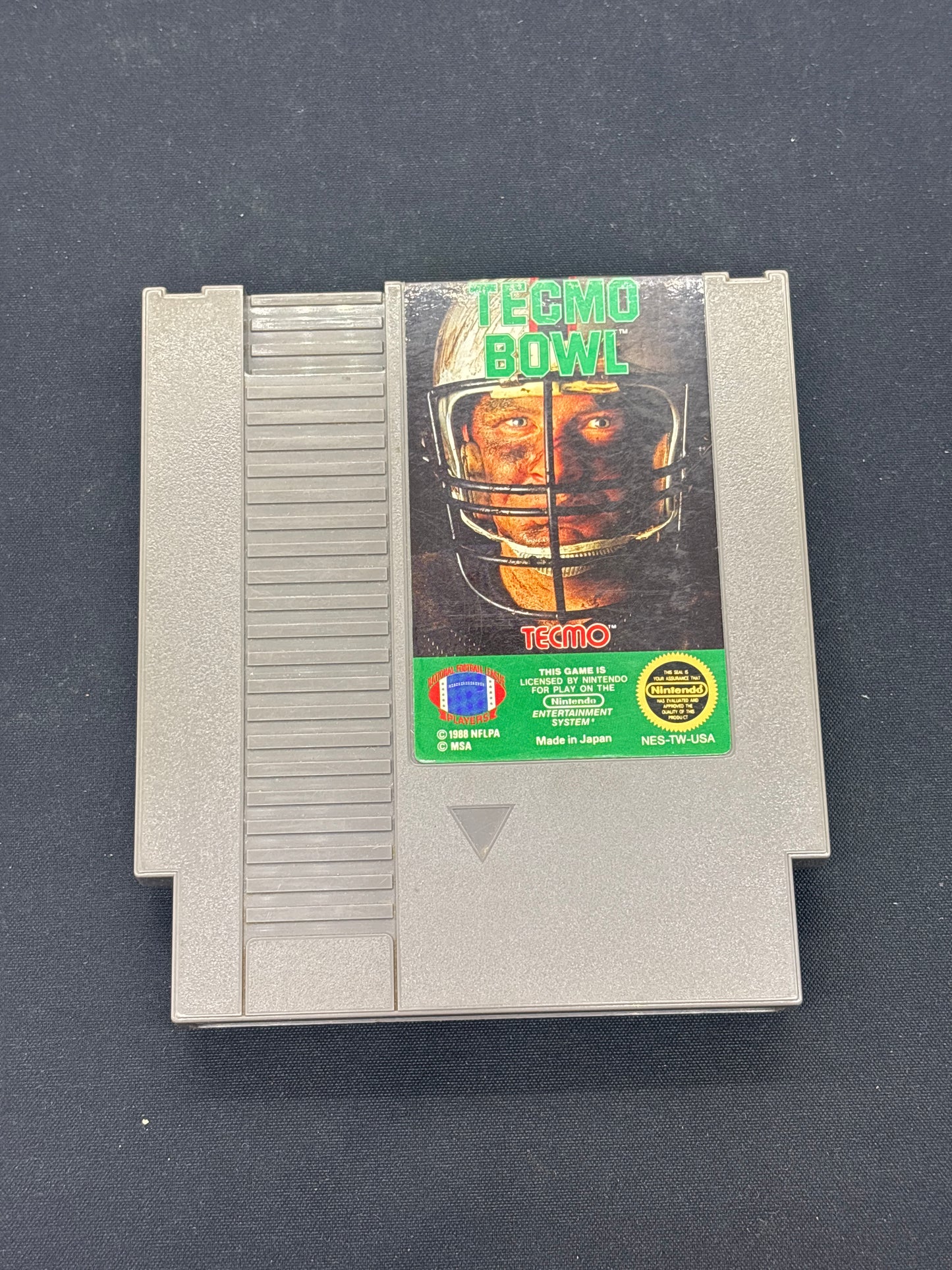Auction Lot 147: Nintendo NES Tecmo Bowl Cartridge Only