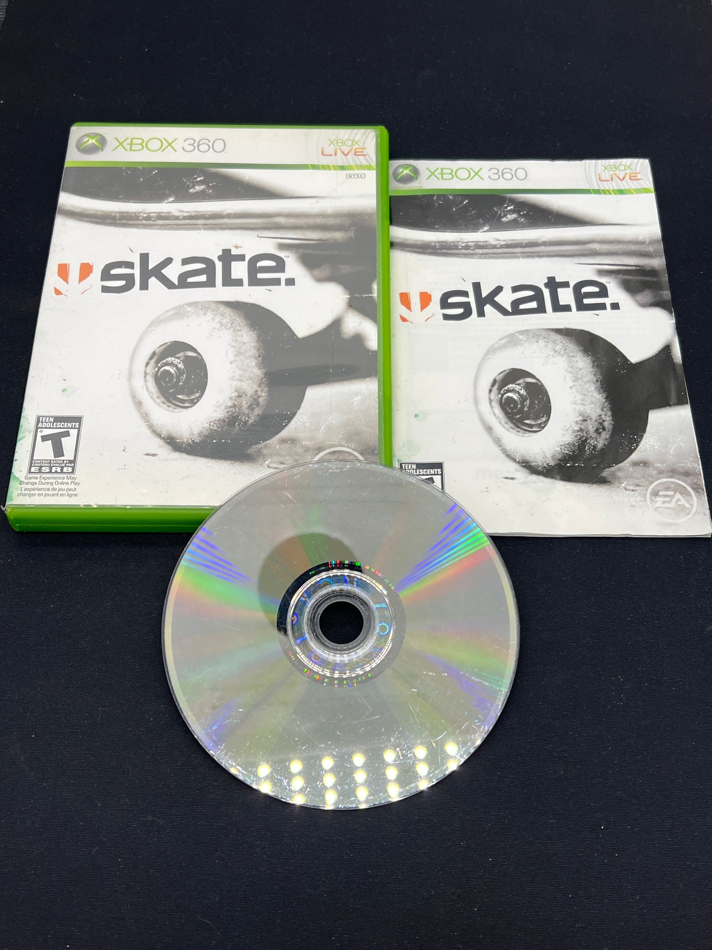 Auction Lot 48: XBOX 360 Video Game Skate CIB