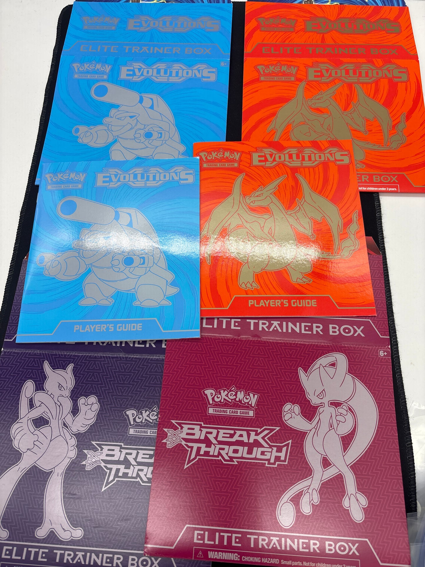 Auction Lot 294: Pokemon Card XY EMPTY ETB Manual & Cover