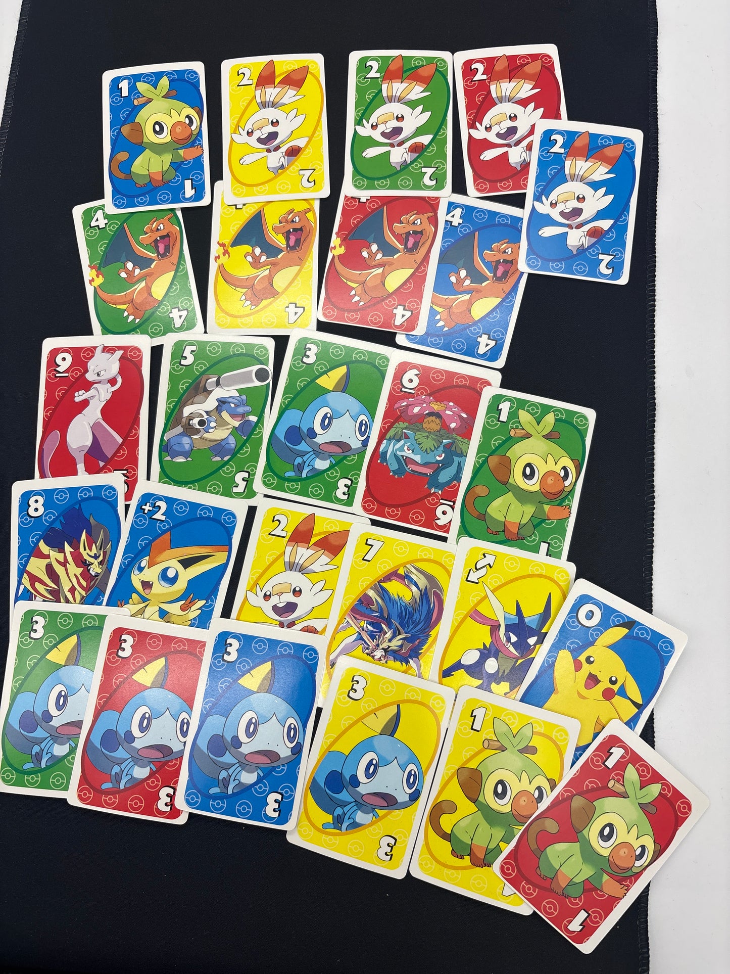 Auction Lot 136: Pokemon Uno Card Lot Conditions Vary