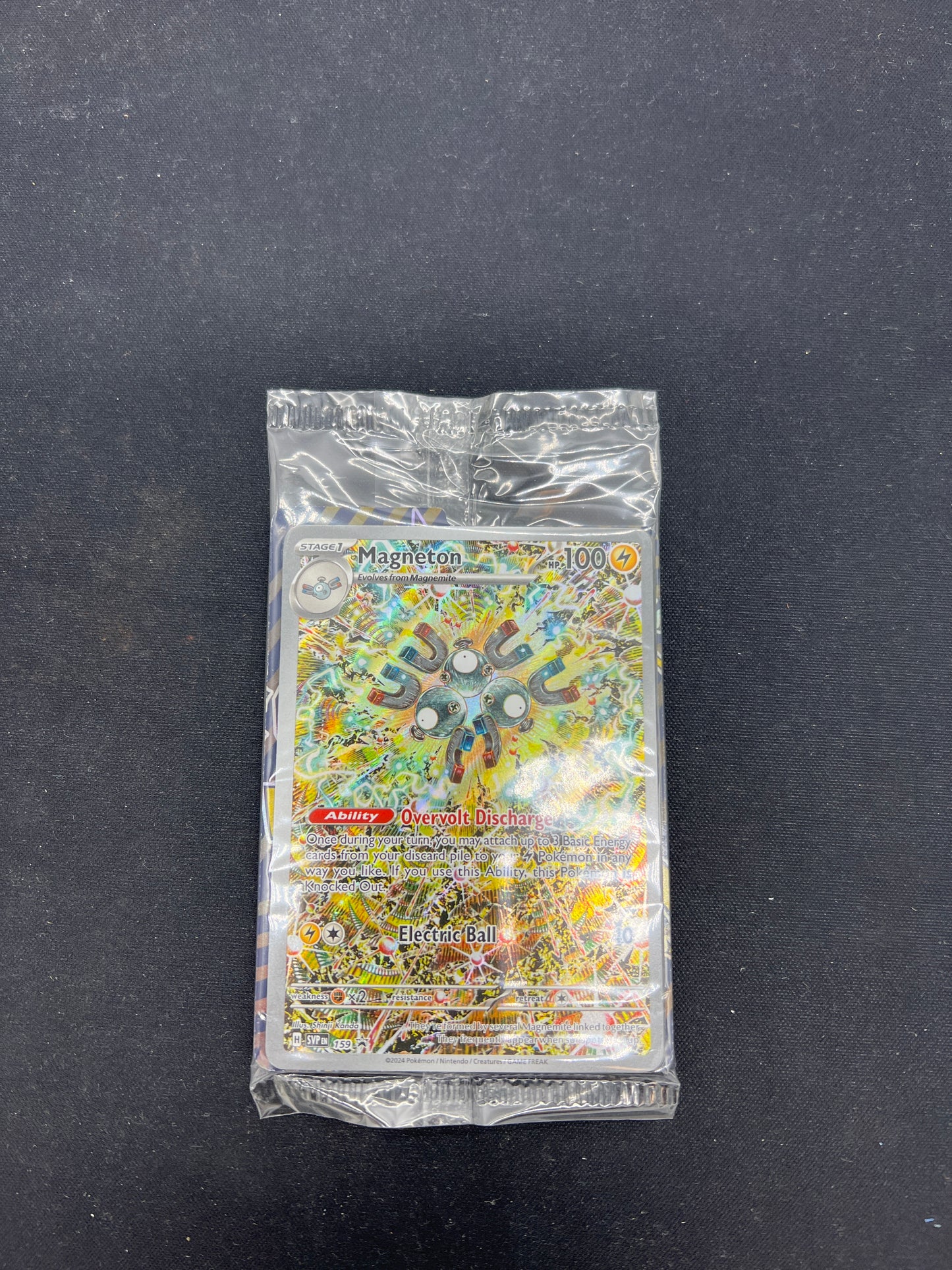 Auction Lot 15: Pokemon Cards Magneton Surging Sparks ETB Promo Sealed