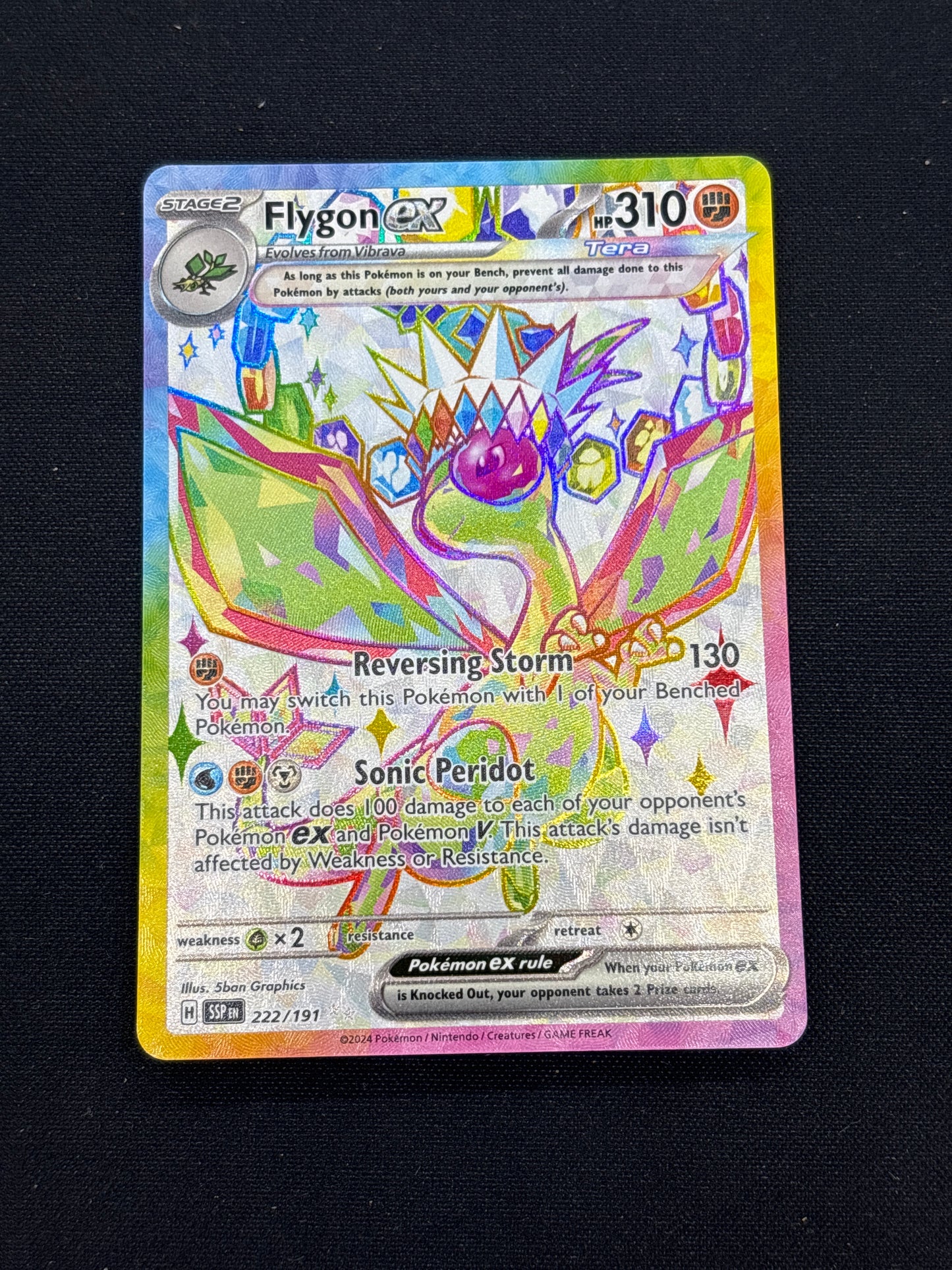 Auction Lot 349: Pokemon Cards Flygon EX Surging Sparks Conditions Vary