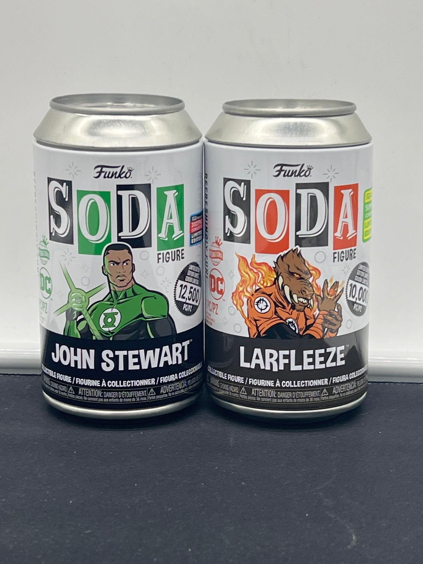 Auction Lot 128: Funko Soda Lot of 2 John Stewart & Larfleeze