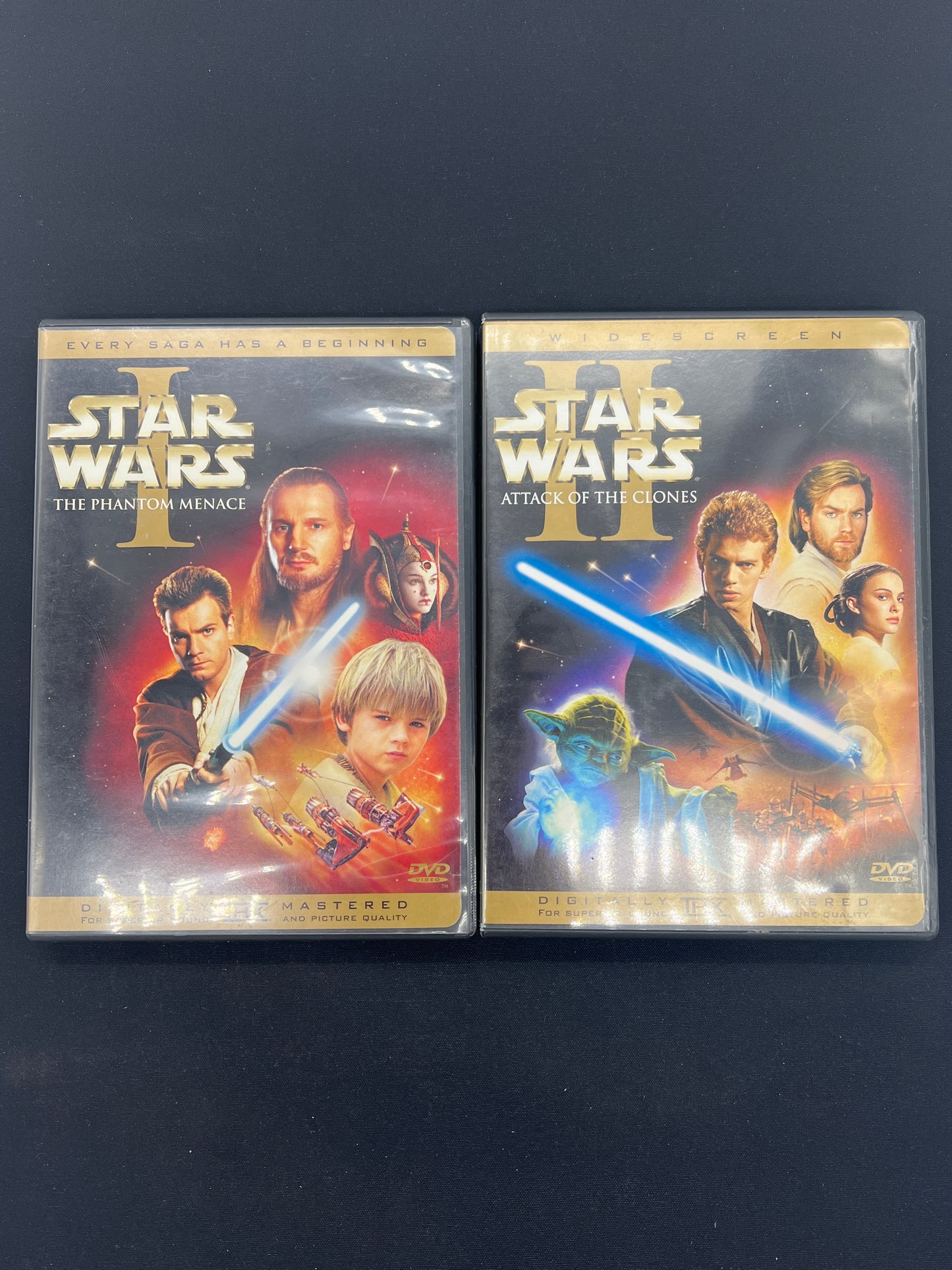 Auction Lot 161: Star Wars Episode 1 & 2 DVD