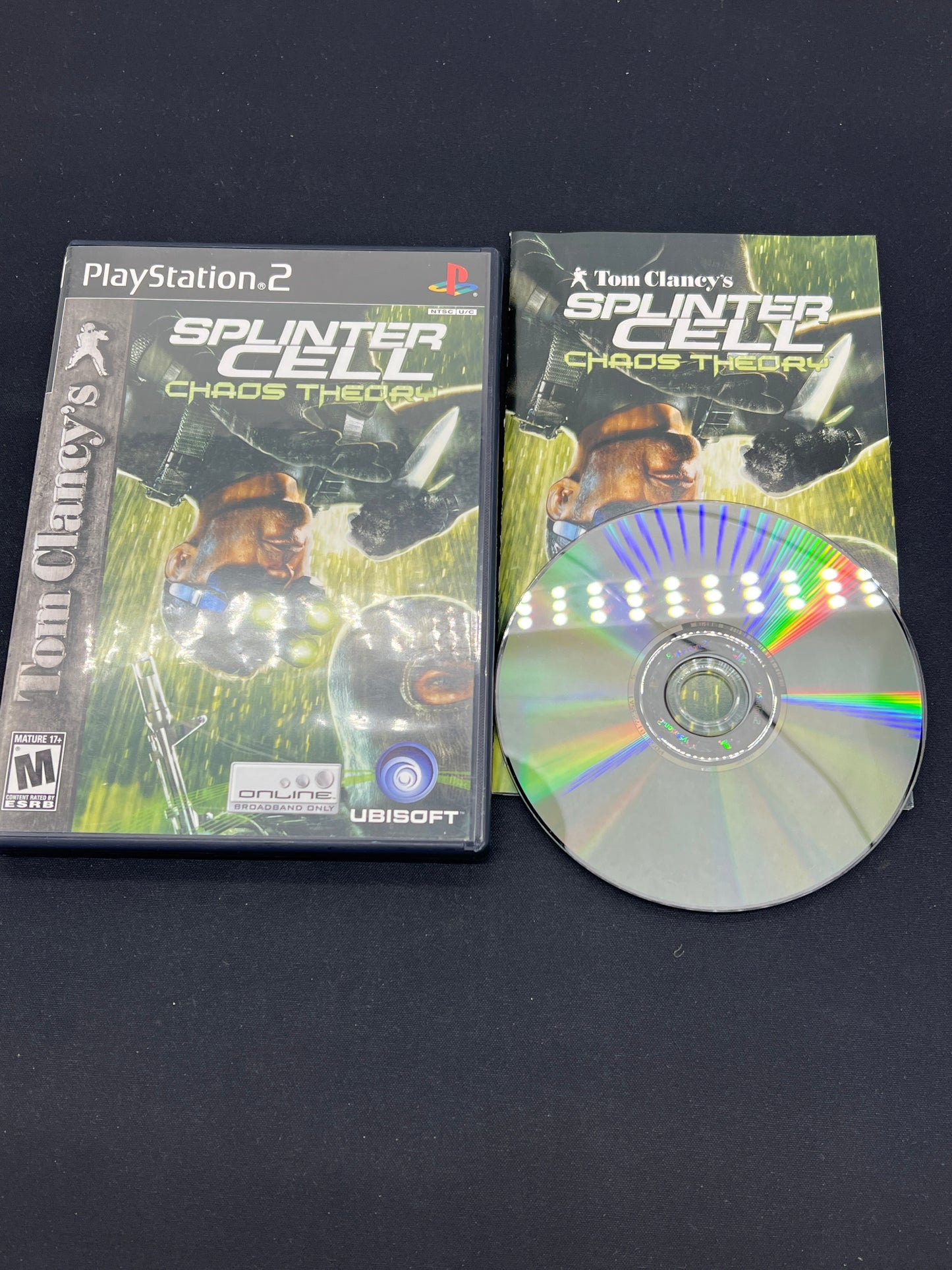 Auction Lot 191: Playstation 2 Video Game Splinter Cell Chaos Theory CIB