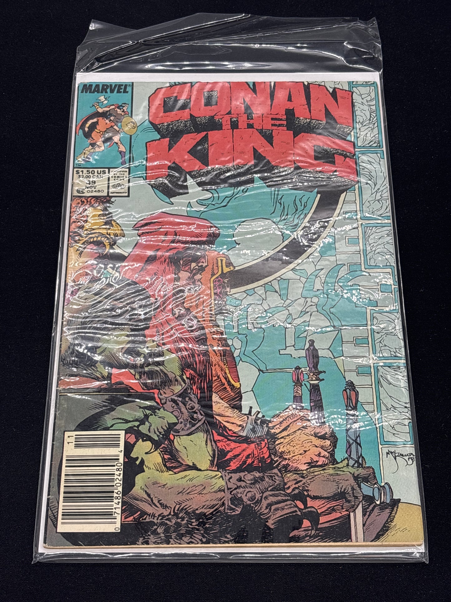 Auction Lot 84: Marvel Comics Conan the King Issue 49 Comic Book